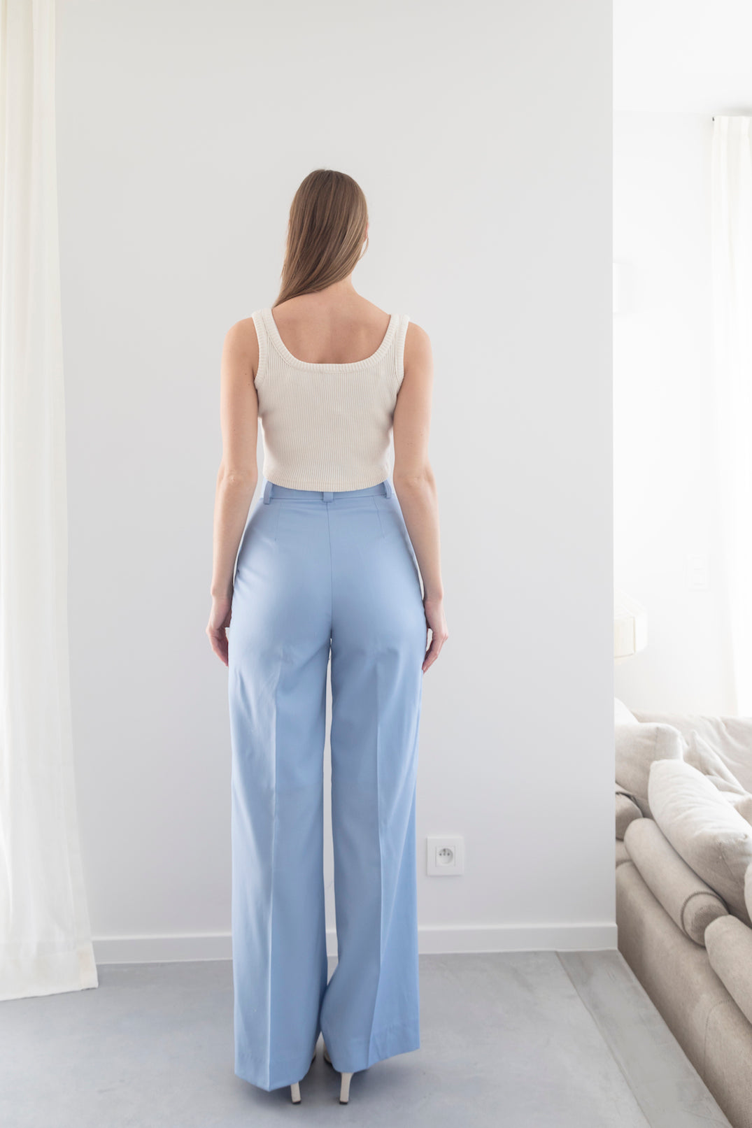 Pantalon tailleur intemporel