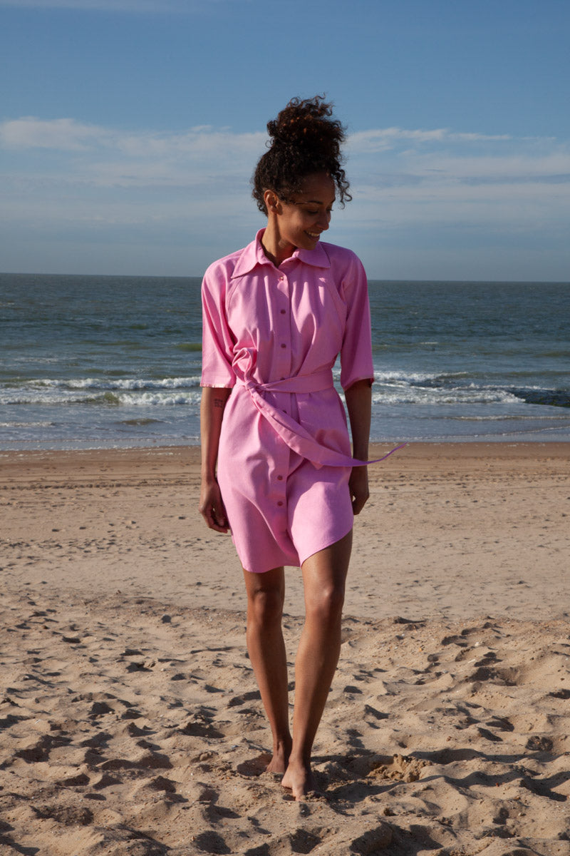 La robe chemise signature - Version courte