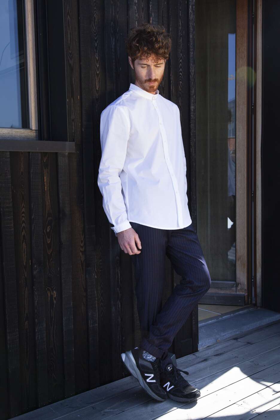 Chemise col mao