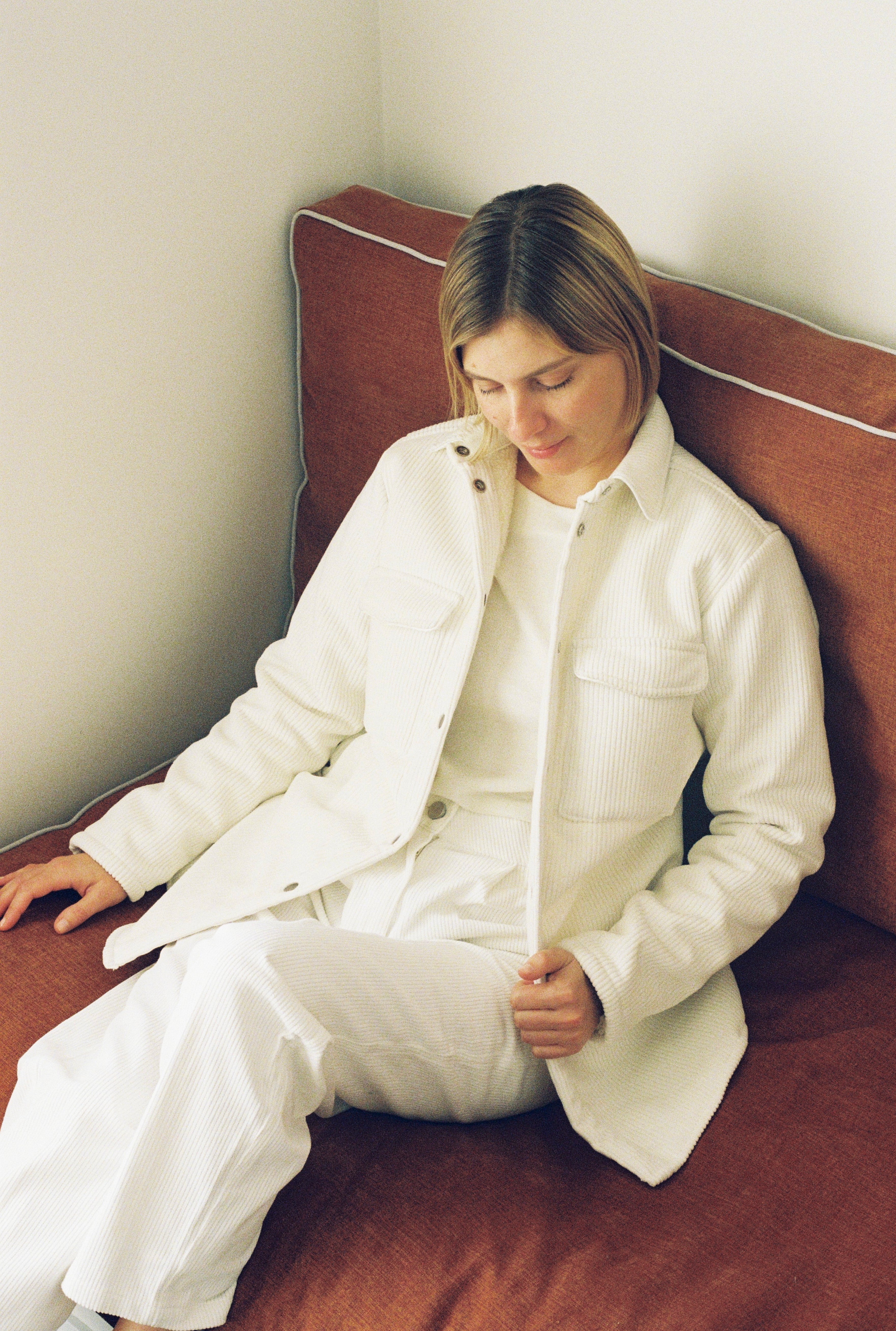 Pantalon "ballon" en velours