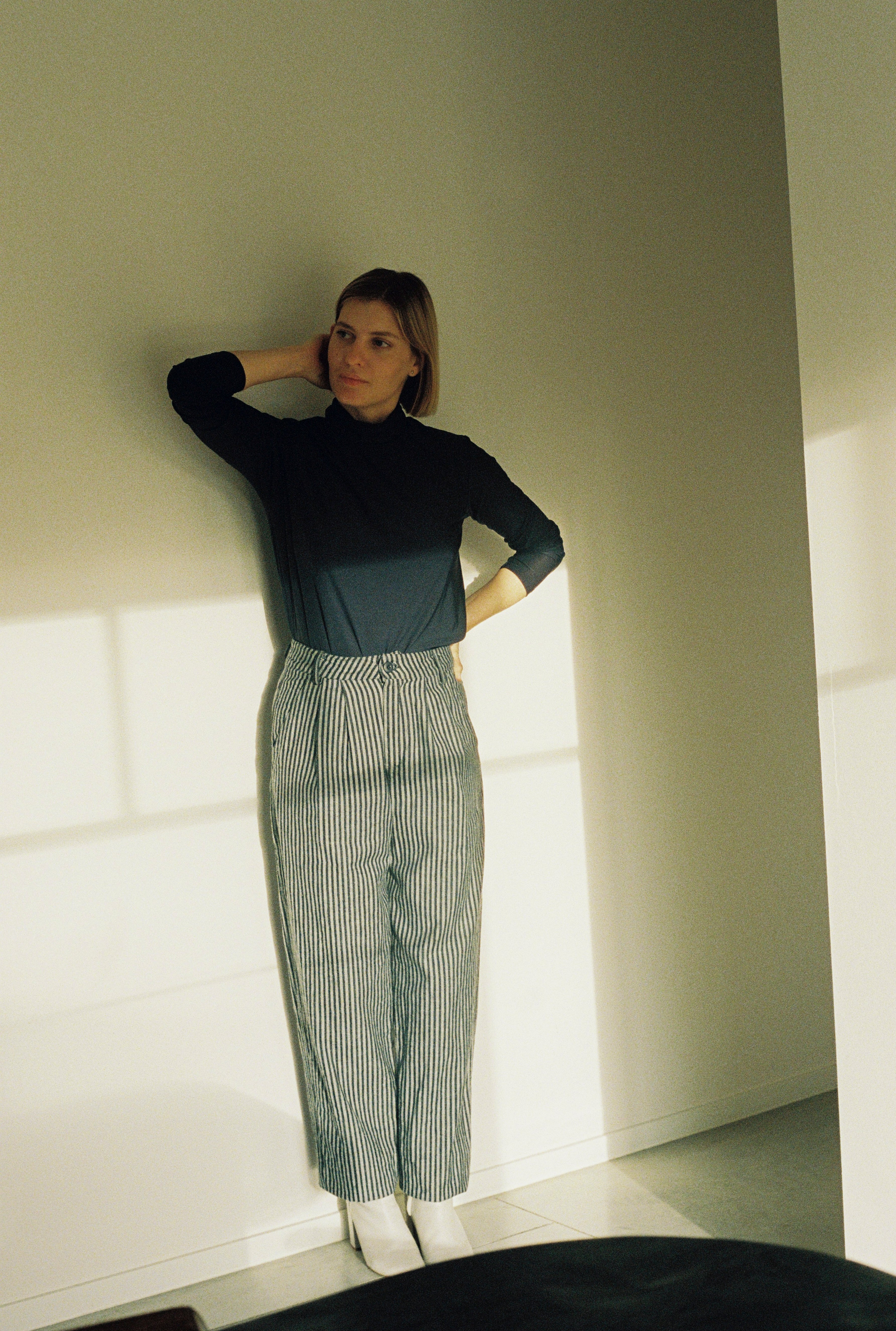 Pantalon "ballon" en jeans