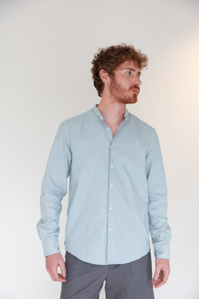 Chemise col mao - Lin