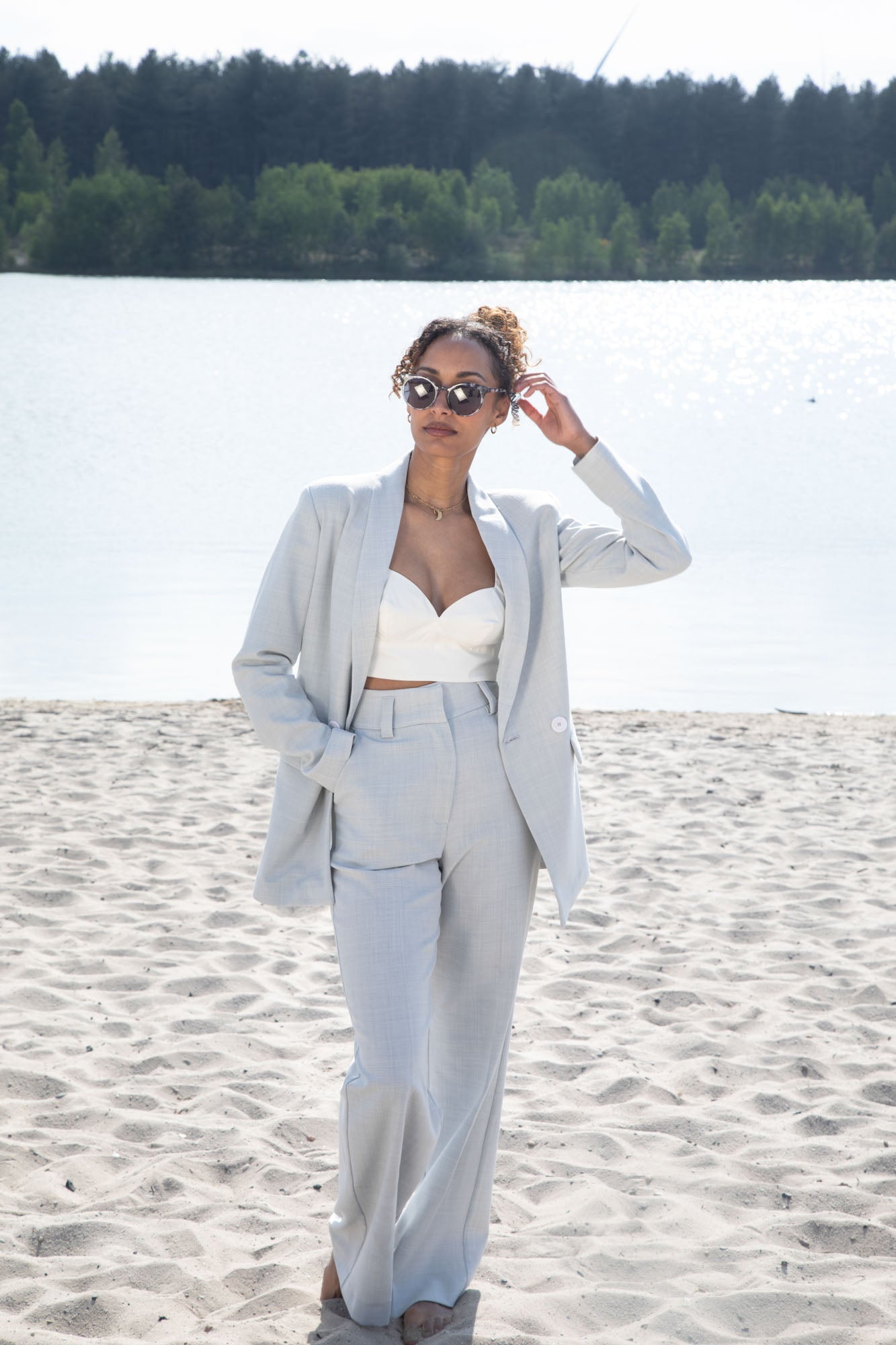 L'intemporel pantalon taille haute
