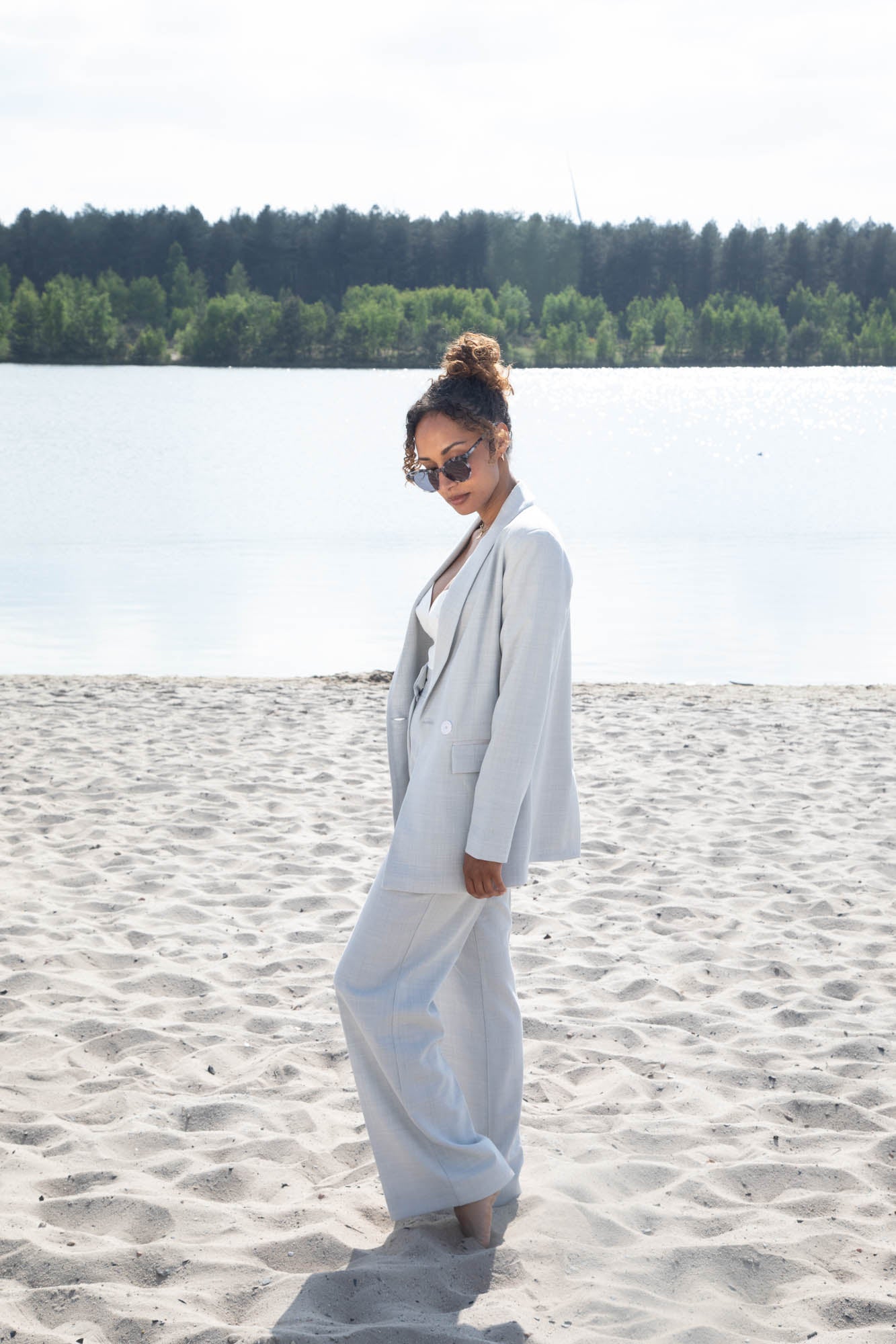 L'intemporel pantalon taille haute
