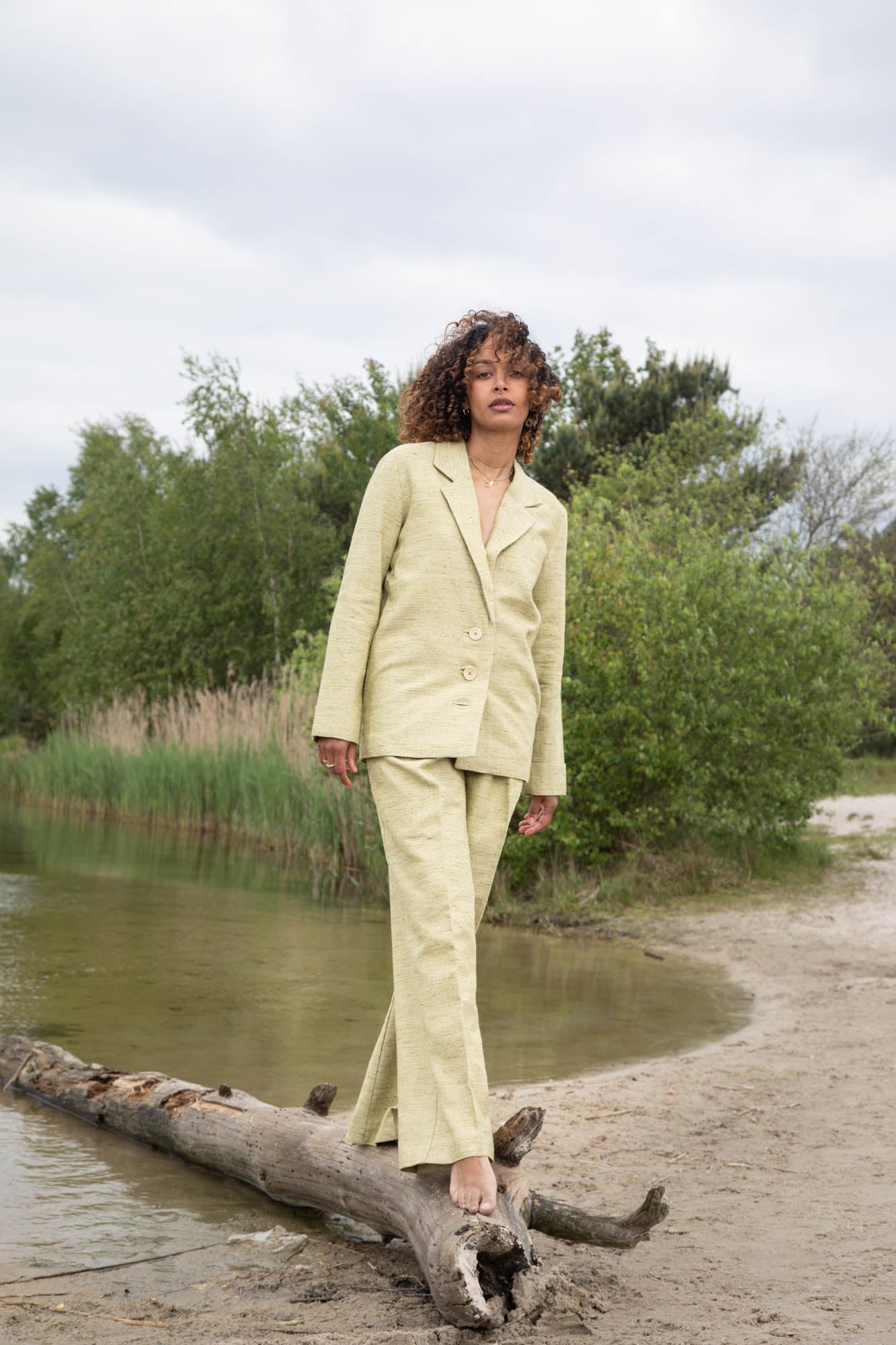 L'intemporel pantalon taille haute