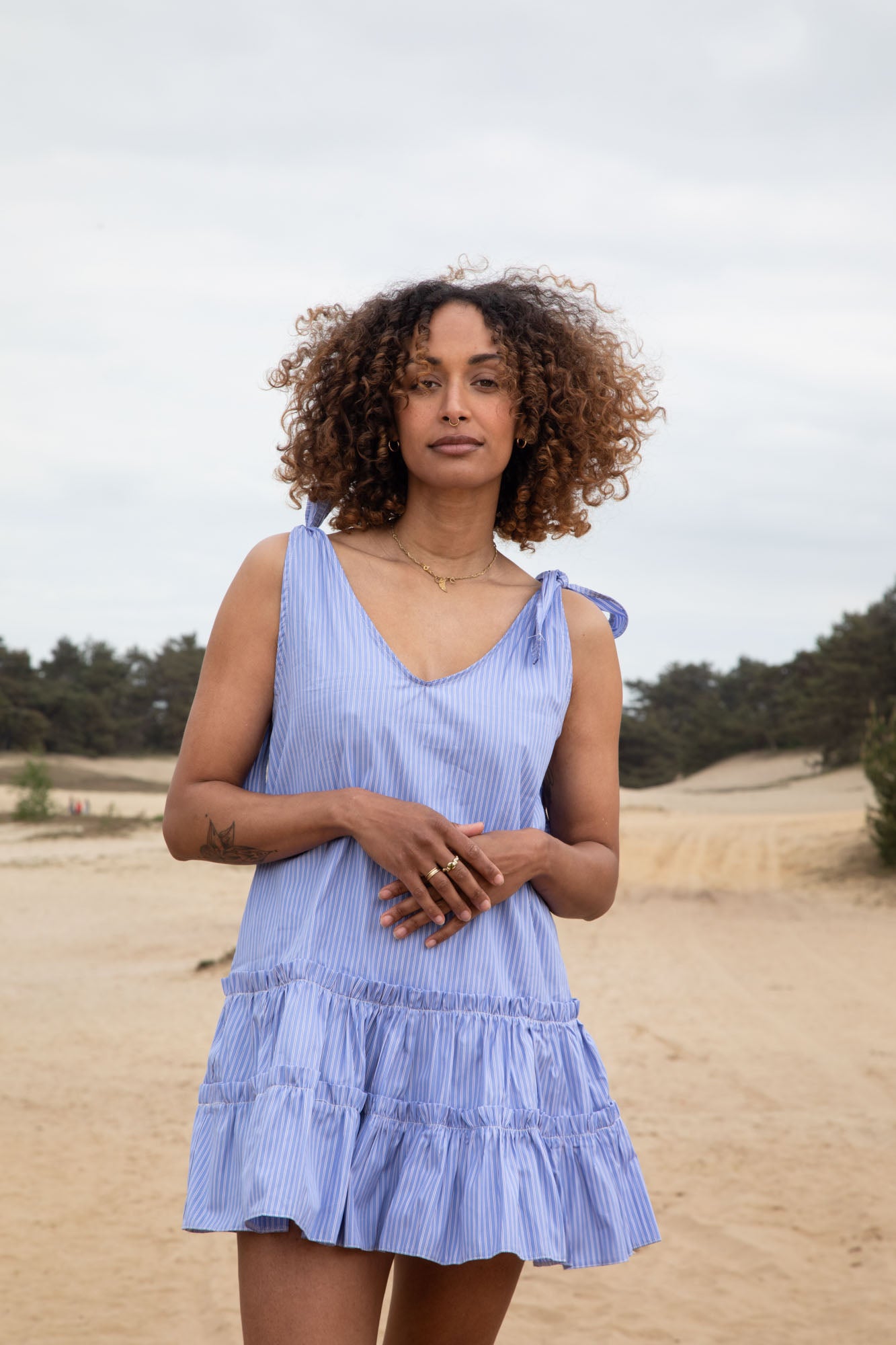 Robe courte girly - Ligne