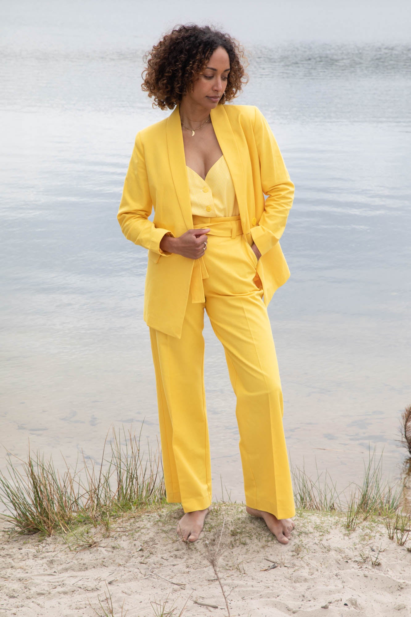 L'intemporel pantalon taille haute