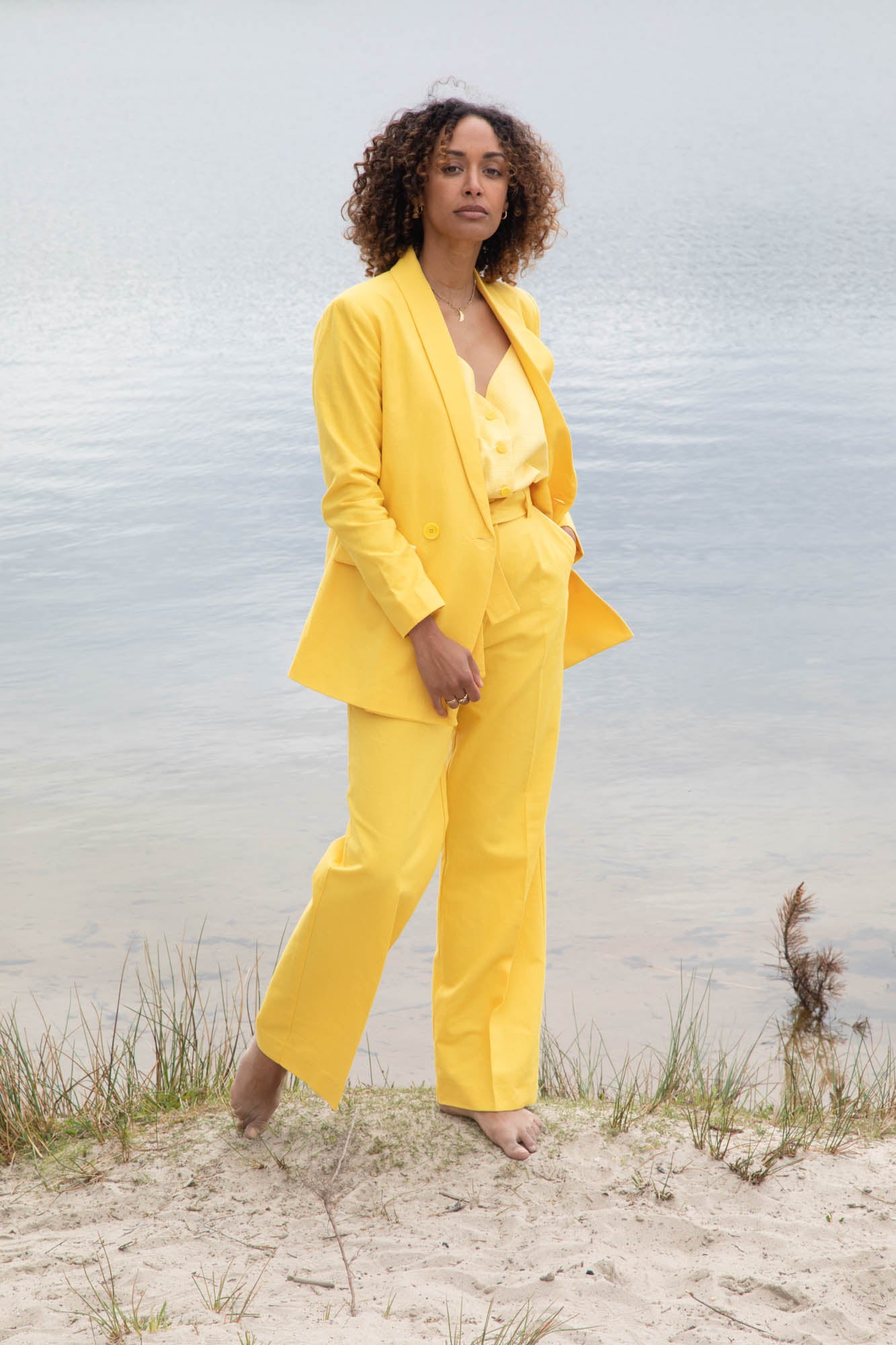 L'intemporel pantalon taille haute