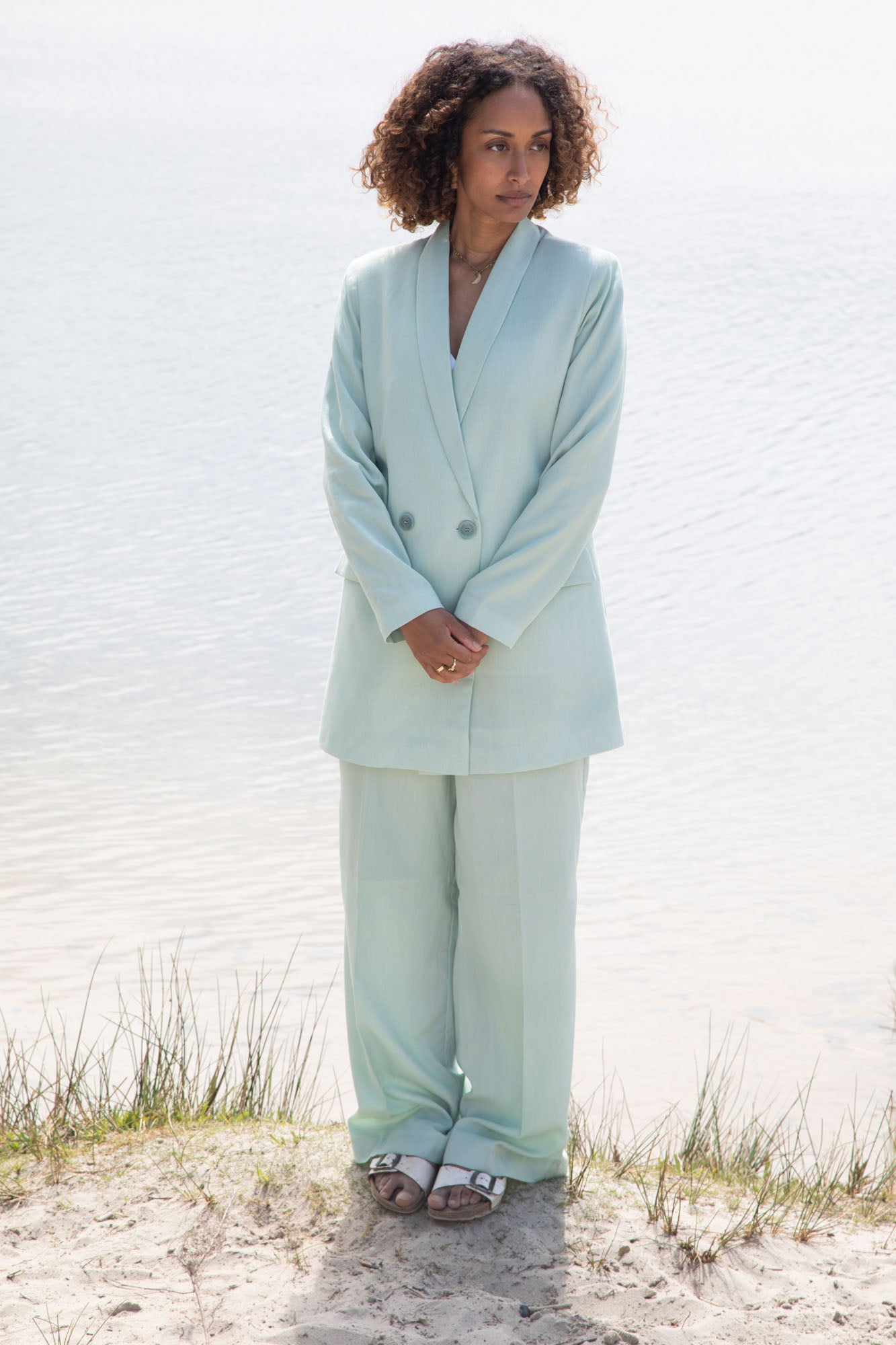 L'intemporel pantalon taille haute