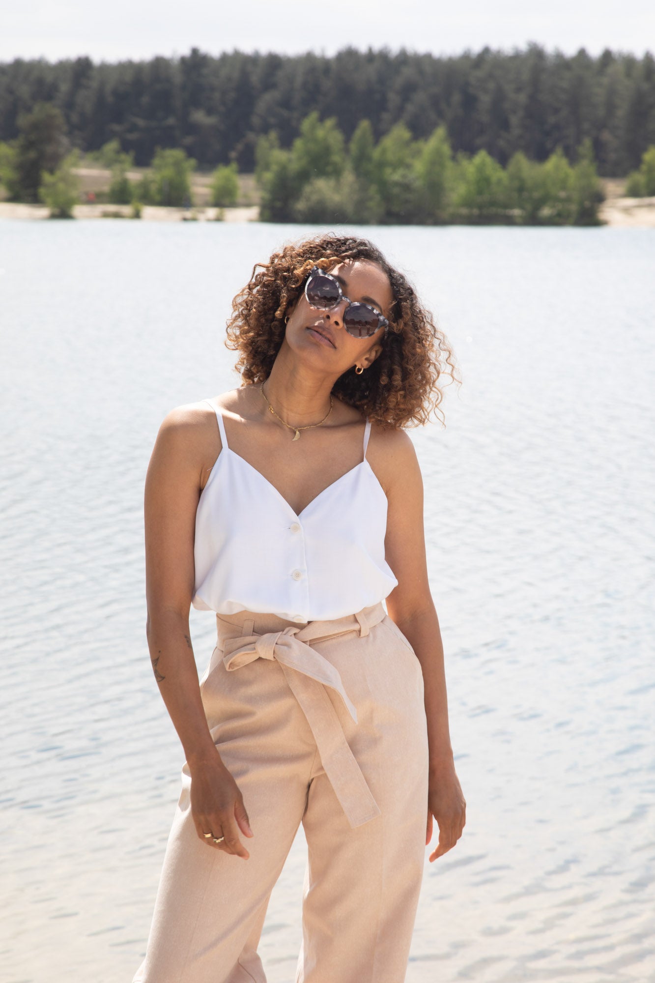 L'intemporel pantalon taille haute