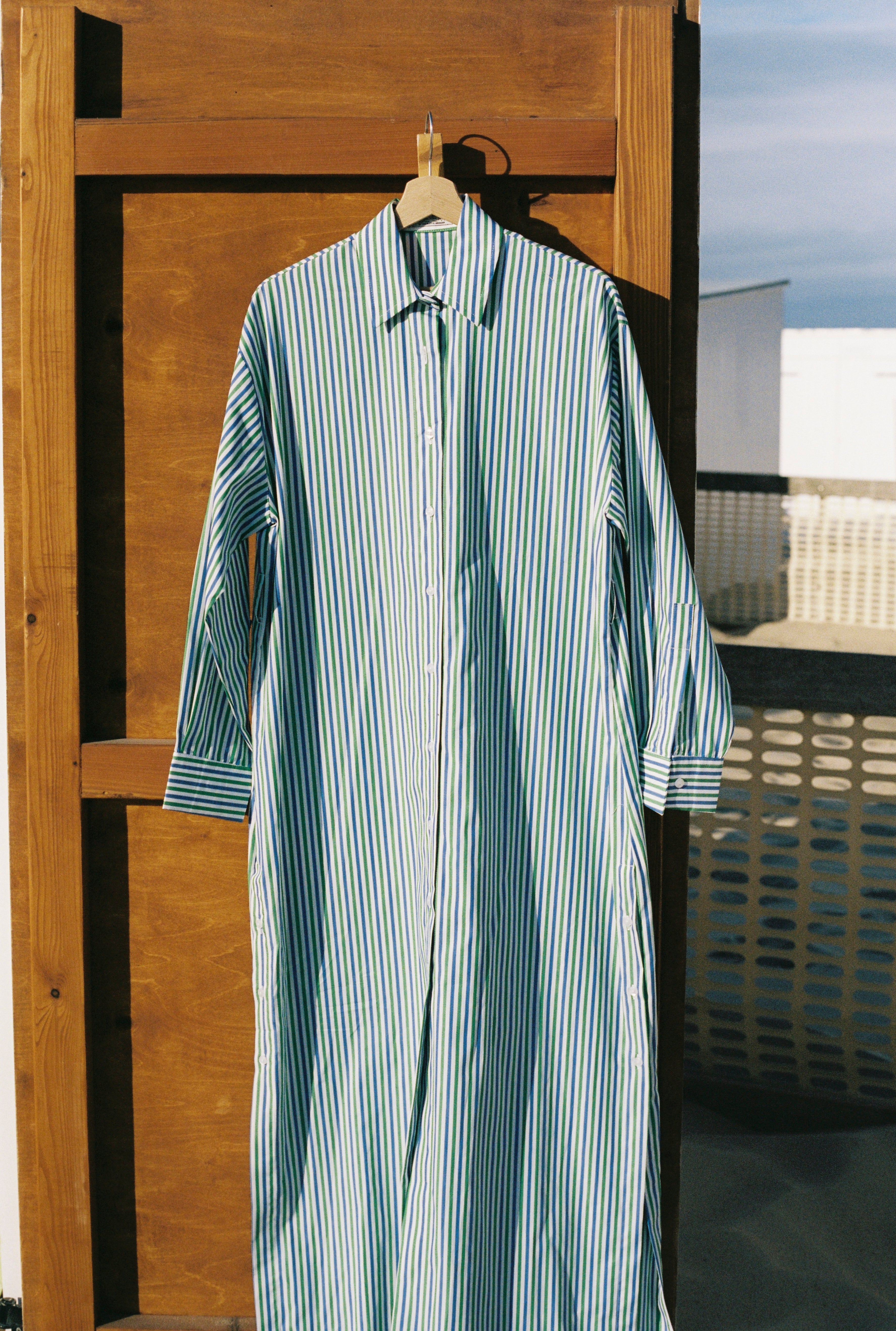 Robe chemise longue