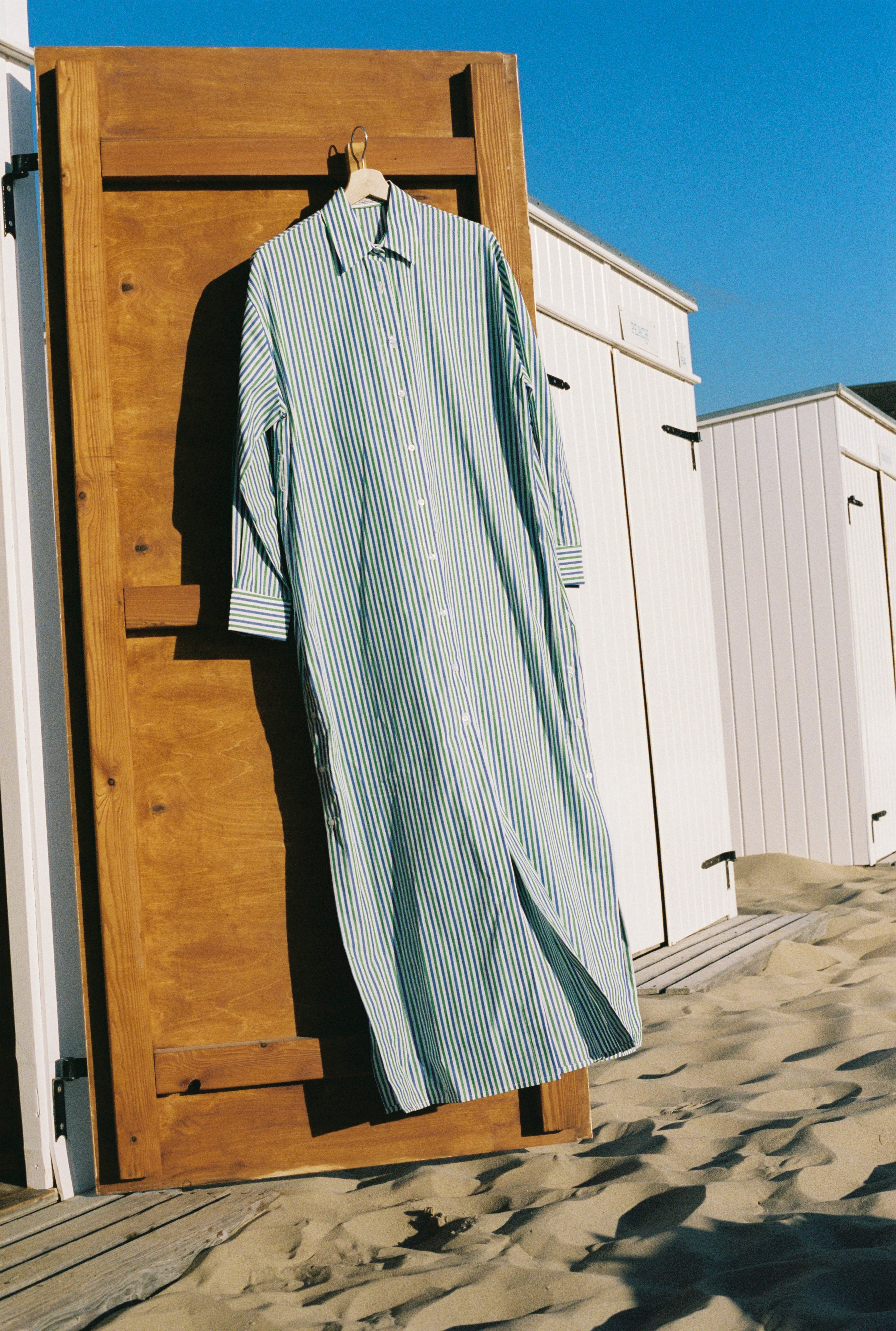 Robe chemise longue