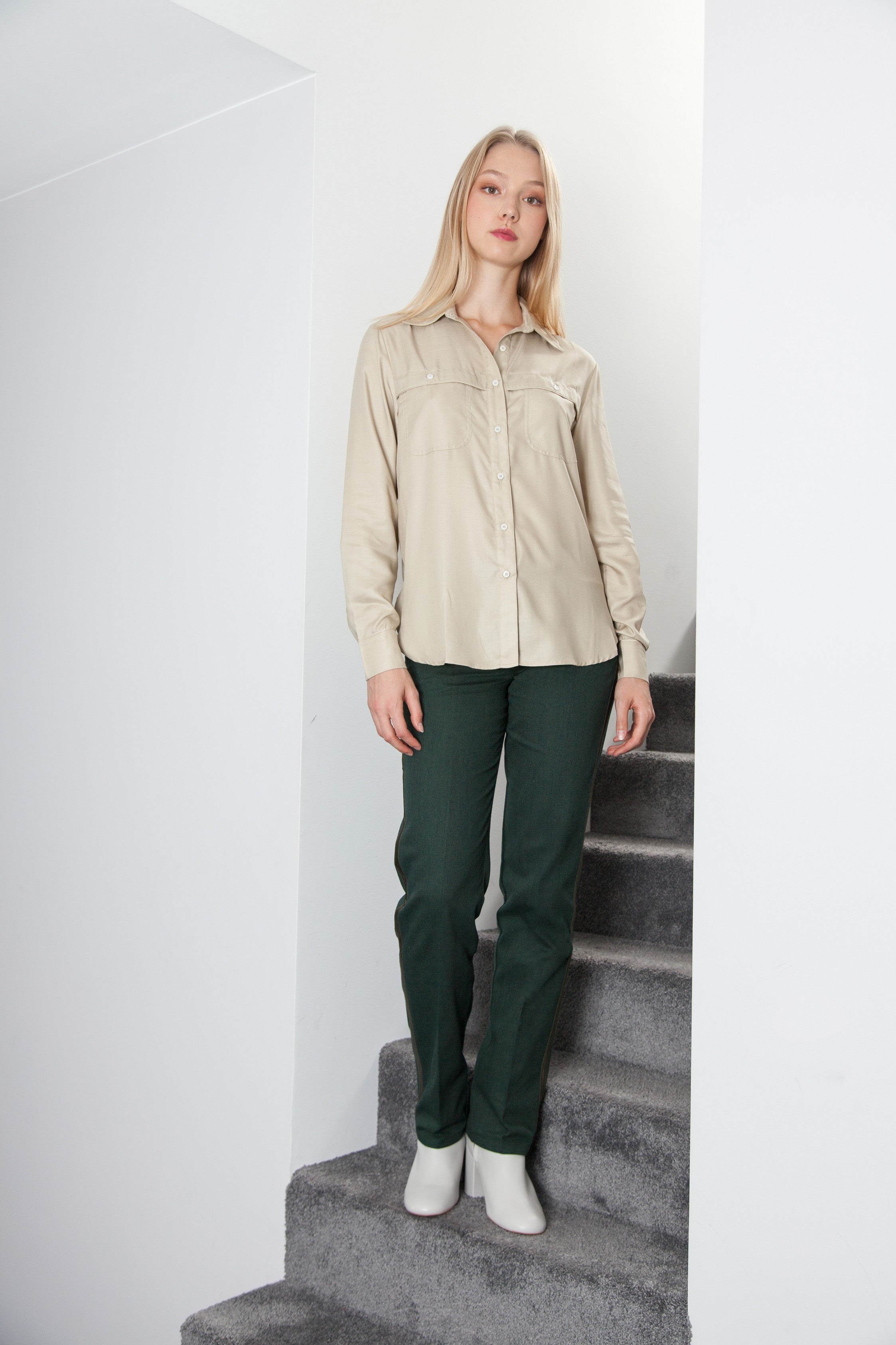 BOYFRIEND SHIRT SAND